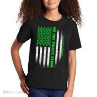 No One Fights Alone Mental Health Awareness Flag Kids T-Shirt thumb 2