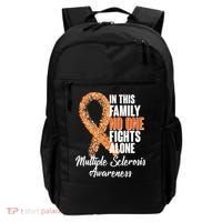 No One Fights Alone Multiple Sclerosis Awareness Backpack thumb 0