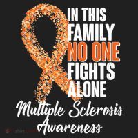 No One Fights Alone Multiple Sclerosis Awareness Tumbler thumb 3