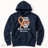 No One Fights Alone Multiple Sclerosis Awareness Hoodie thumb 0