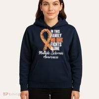 No One Fights Alone Multiple Sclerosis Awareness Hoodie thumb 5