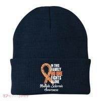 No One Fights Alone Multiple Sclerosis Awareness Beanie thumb 0