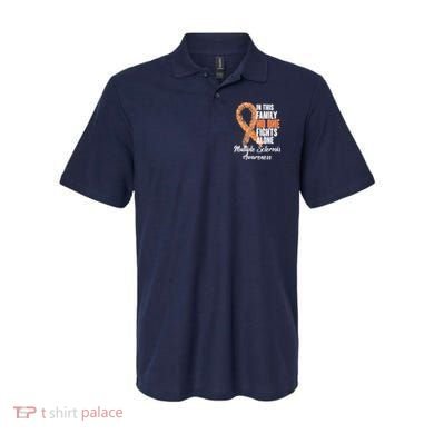 No One Fights Alone Multiple Sclerosis Awareness Polo
