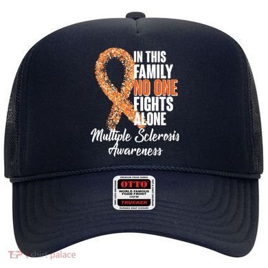 No One Fights Alone Multiple Sclerosis Awareness Hat