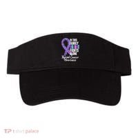 No One Fights Alone Thyroid Cancer Awareness Visor thumb 0