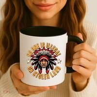 No One is Illegal On Stolen Land Coffee Mug thumb 3
