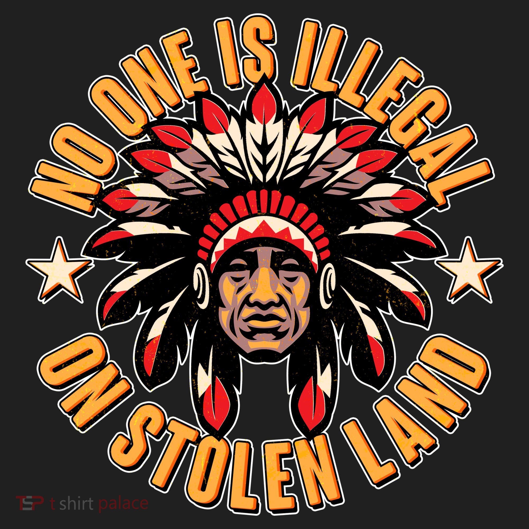 No One is Illegal On Stolen Land Hat