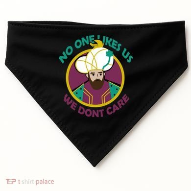 No One Likes Us We Don't Care Philadelphia USA-Made Doggie Bandana