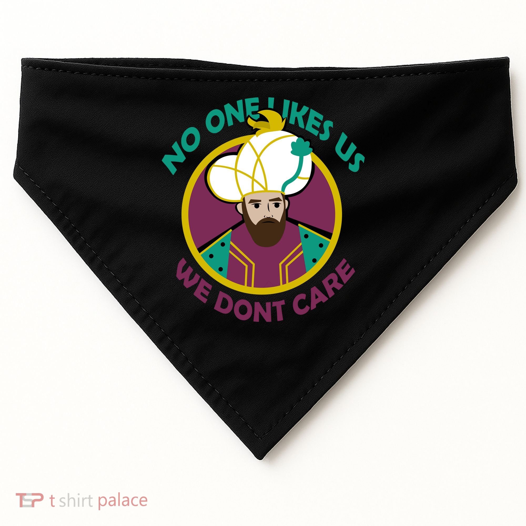 No One Likes Us We Don't Care Philadelphia USA-Made Doggie Bandana