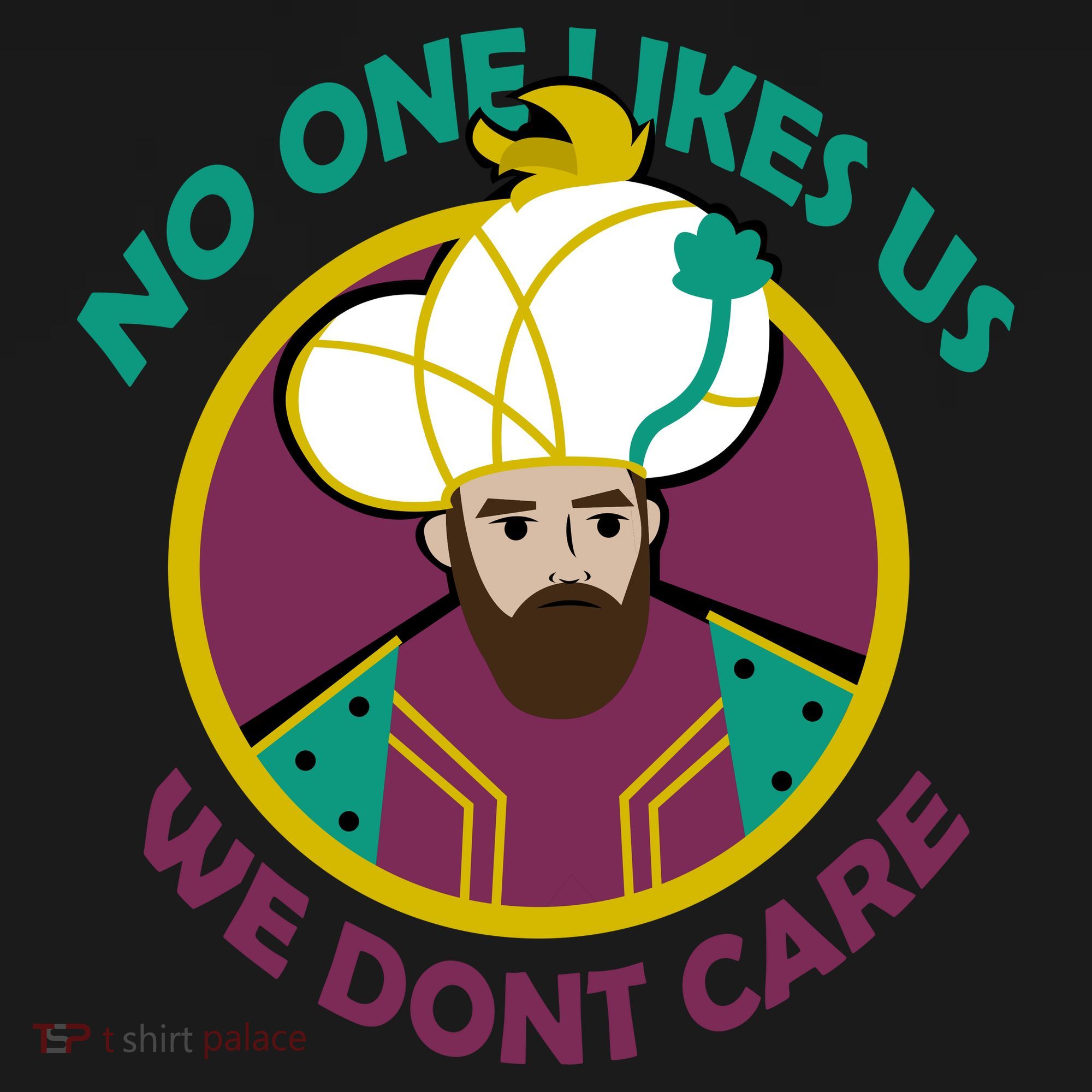 No One Likes Us We Don't Care Philadelphia Apron