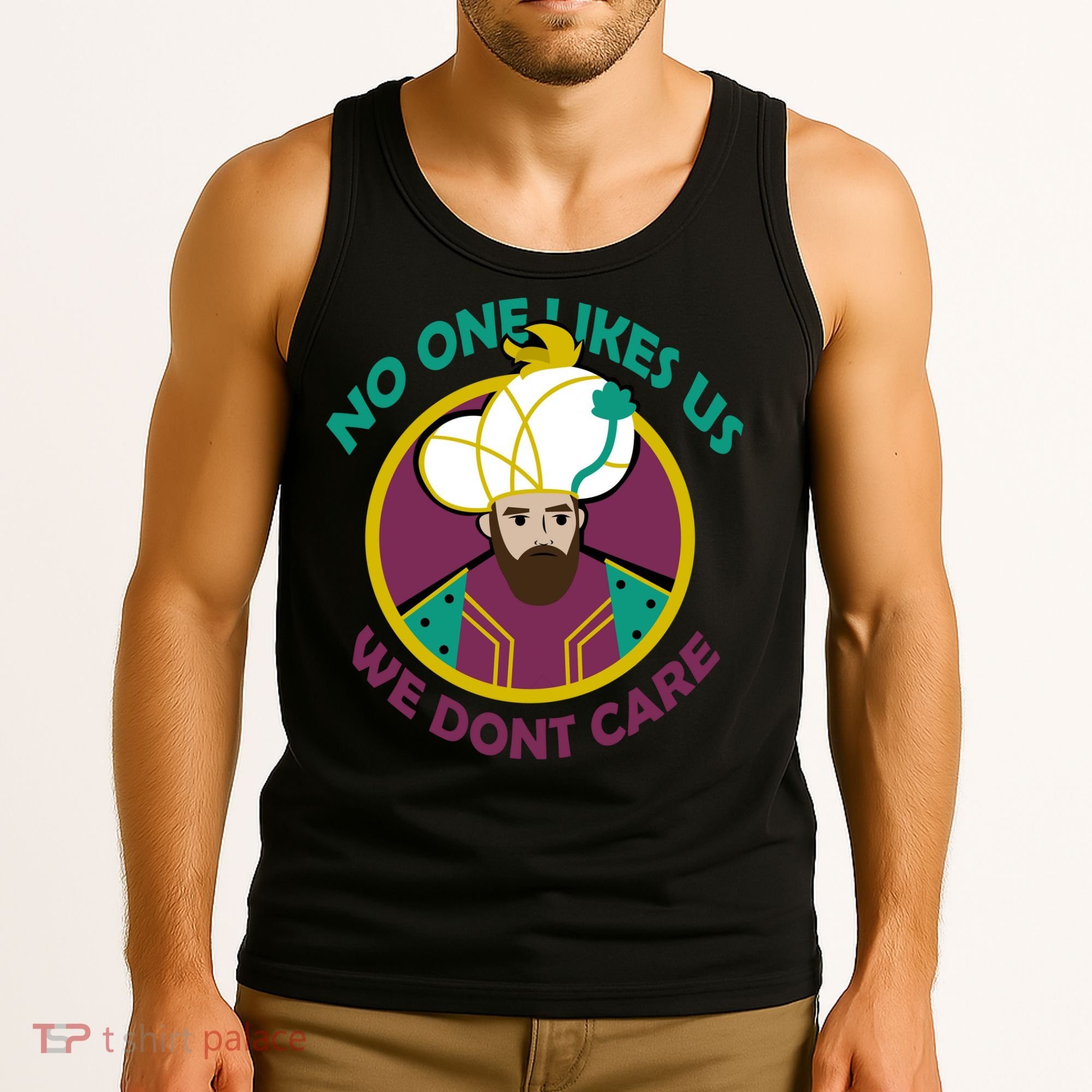No One Likes Us We Don't Care Philadelphia Tank Top