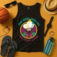 No One Likes Us We Don't Care Philadelphia Tank Top thumb 4