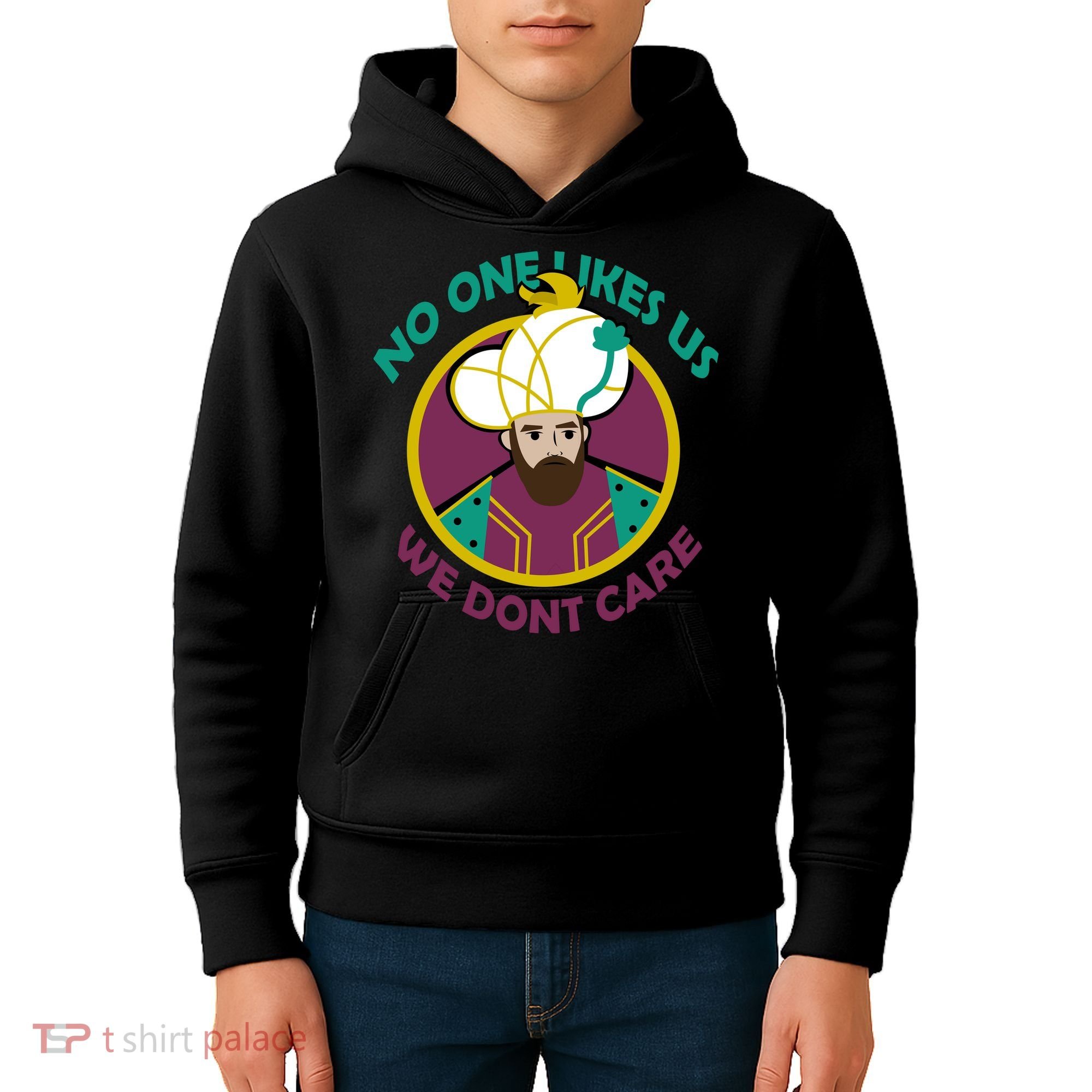 No One Likes Us We Don't Care Philadelphia Kids Hoodie