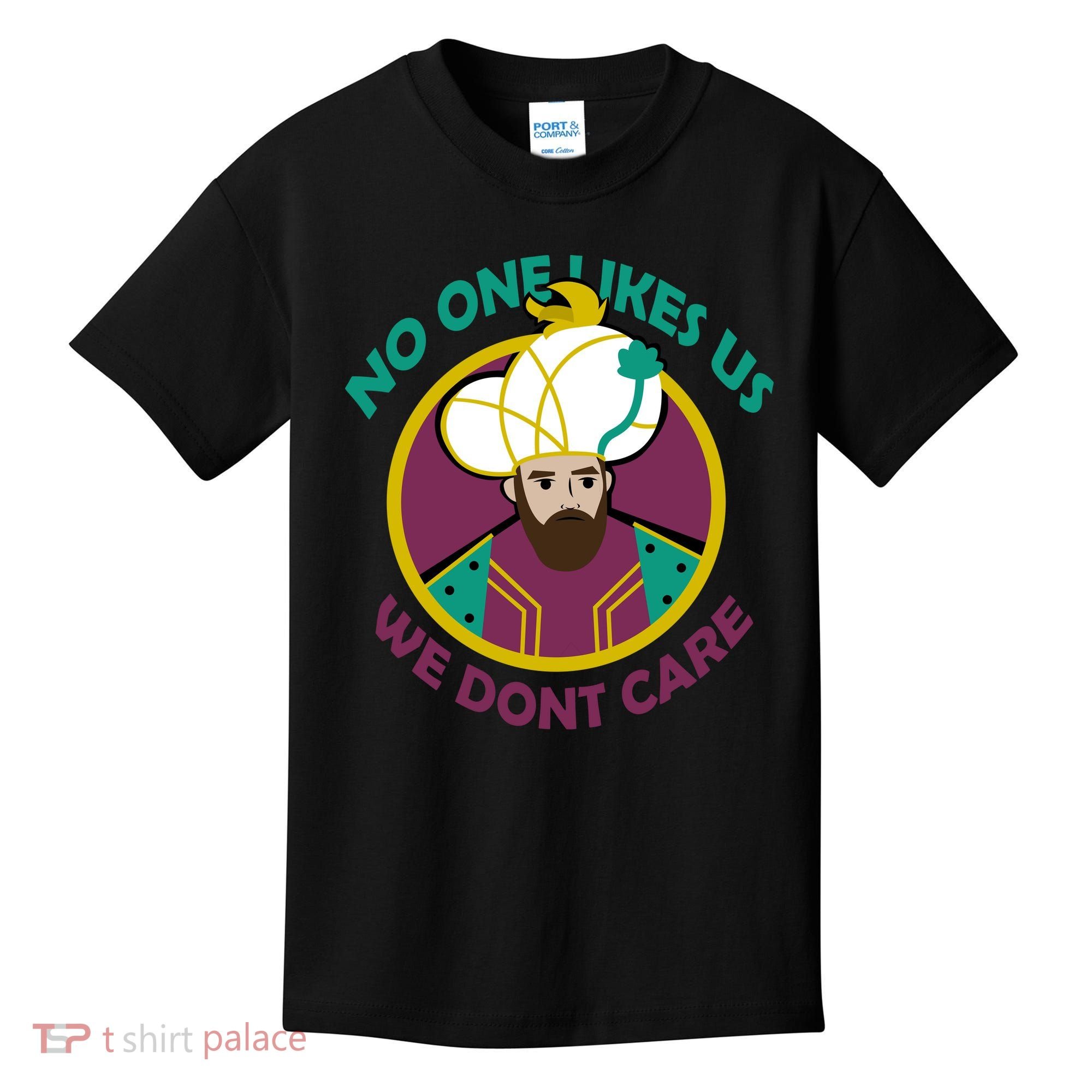 No One Likes Us We Don't Care Philadelphia Kids T-Shirt