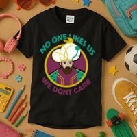 No One Likes Us We Don't Care Philadelphia Kids T-Shirt thumb 3
