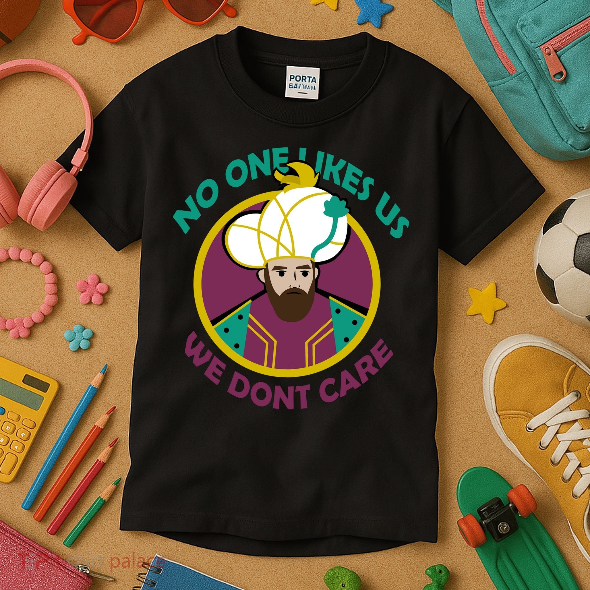 No One Likes Us We Don't Care Philadelphia Kids T-Shirt