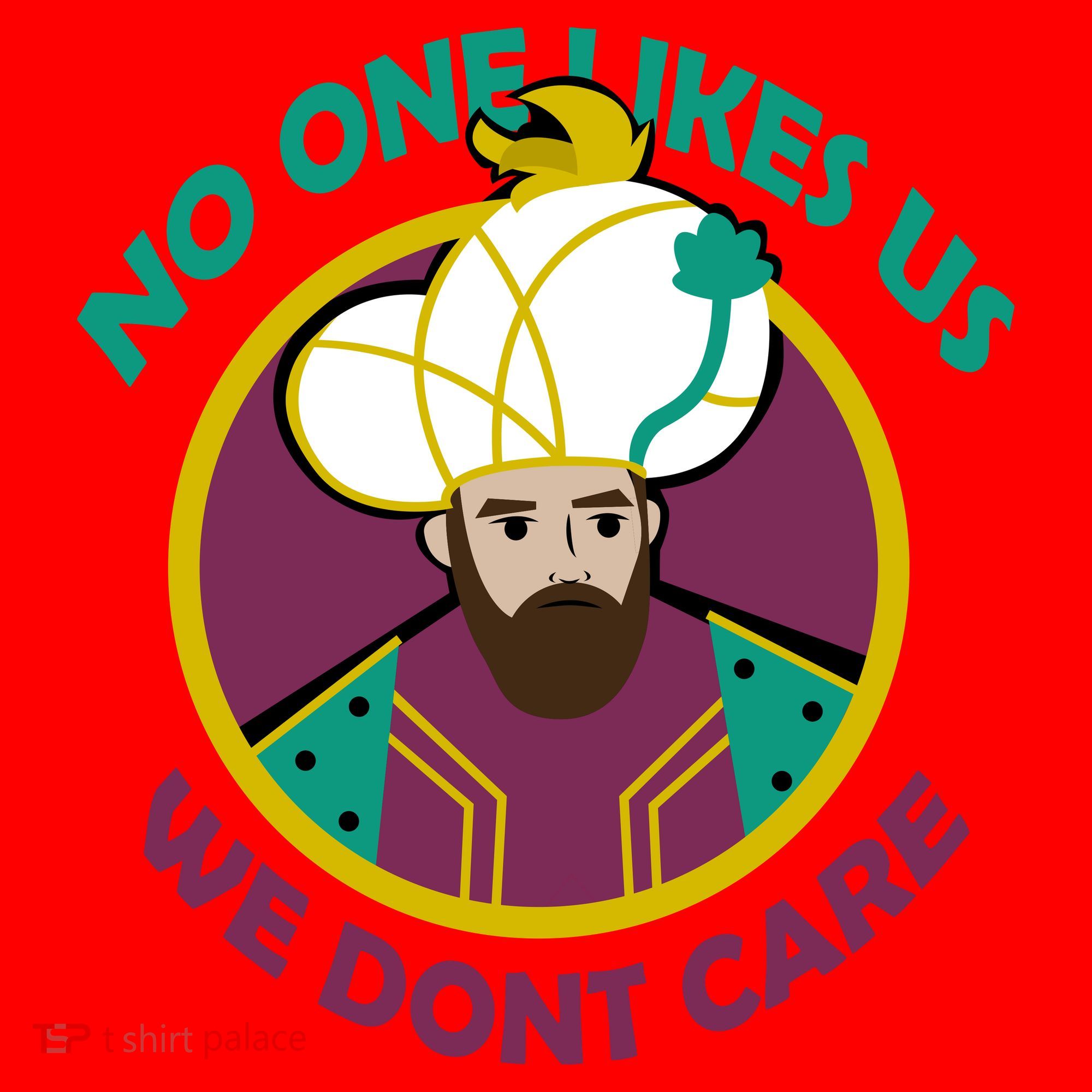 No One Likes Us We Don't Care Philadelphia Santa Hat