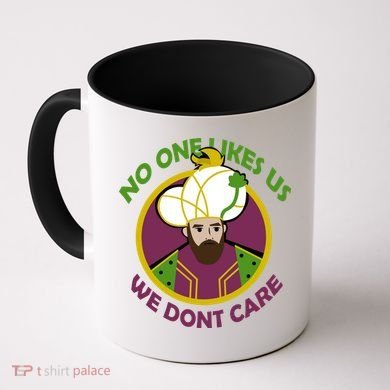 No One Likes Us We Don't Care Philly Coffee Mug