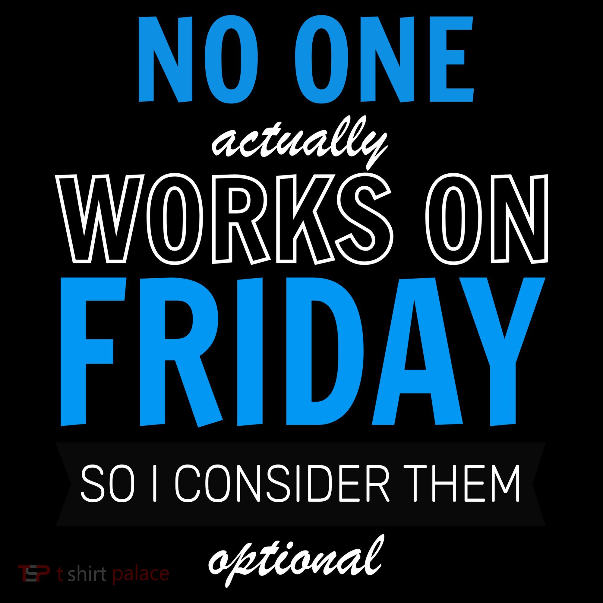 No One Works On Friday Ornament