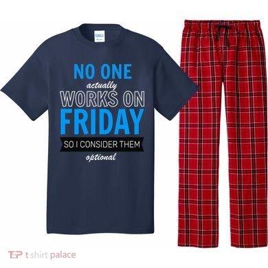 No One Works On Friday Pajama Set