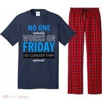 No One Works On Friday Pajama Set thumb 0