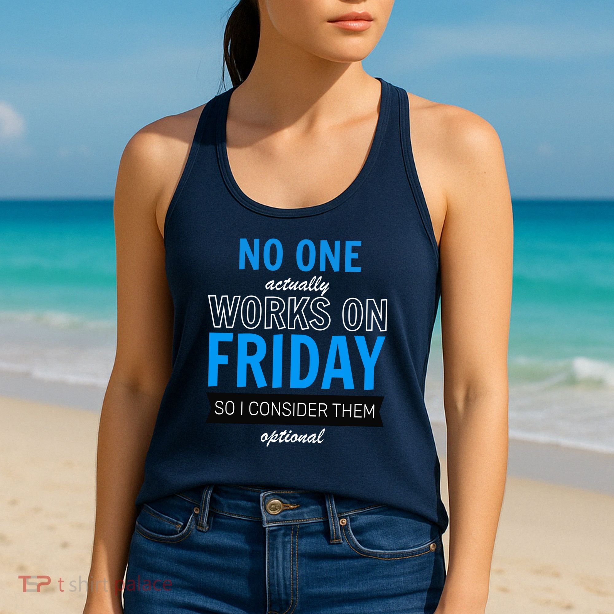 No One Works On Friday Women's Tank Top