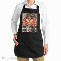 No Pain No Gain Strong Tiger Apron thumb 2