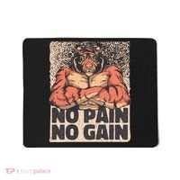 No Pain No Gain Strong Tiger Mousepad thumb 0