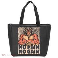 No Pain No Gain Strong Tiger Tote Bag thumb 0