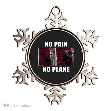 No Pain No Plane Funny Biden Stumbling Meme Ornament