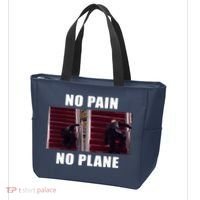 No Pain No Plane Funny Biden Stumbling Meme Tote Bag thumb 3