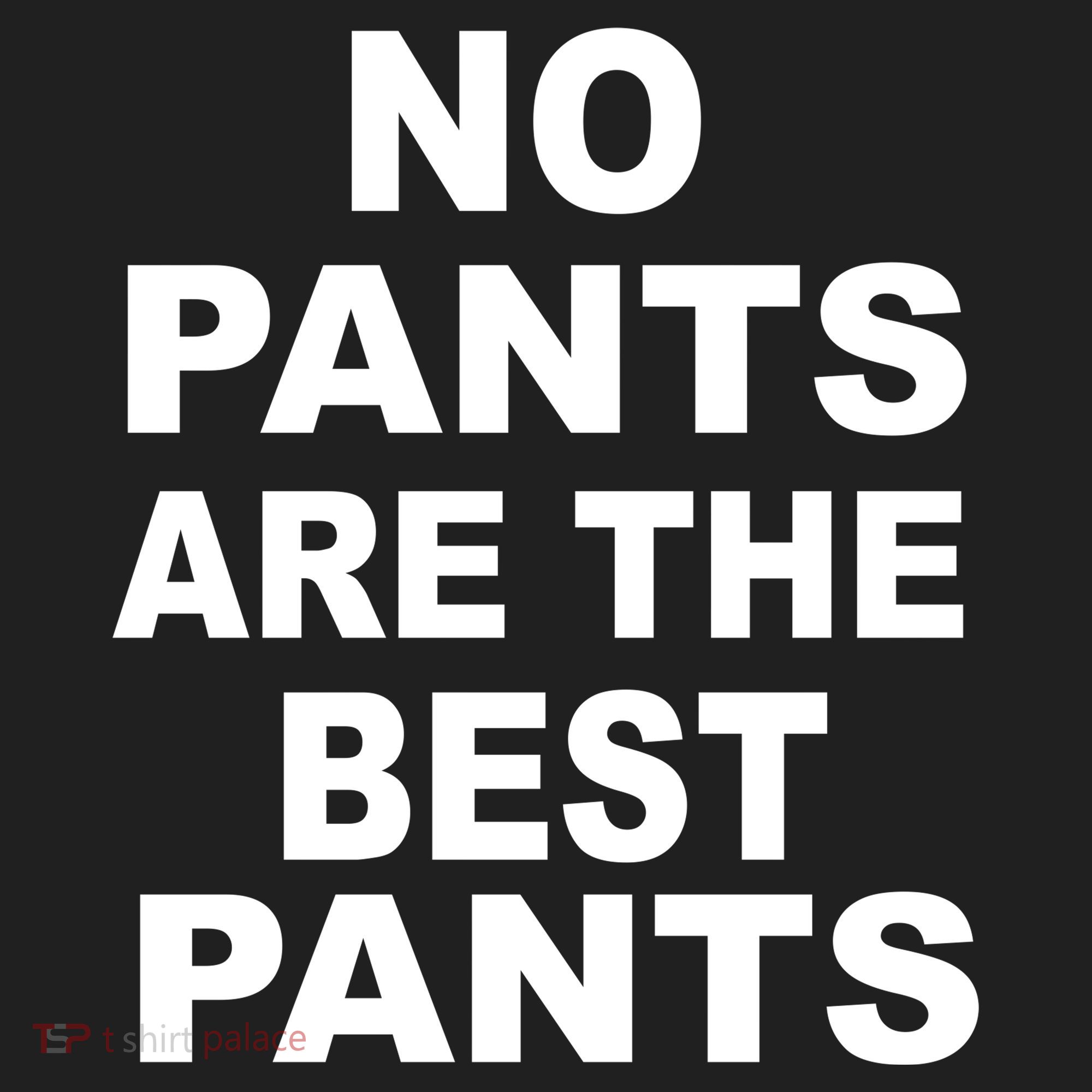 No Pants Are The Best Pants Funny Beanie