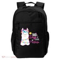 No Probllama 100 Days Of School Backpack thumb 0