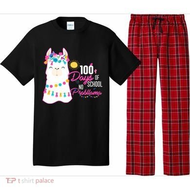 No Probllama 100 Days Of School Pajama Set