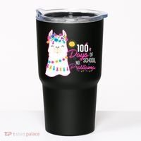 No Probllama 100 Days Of School Tumbler thumb 0