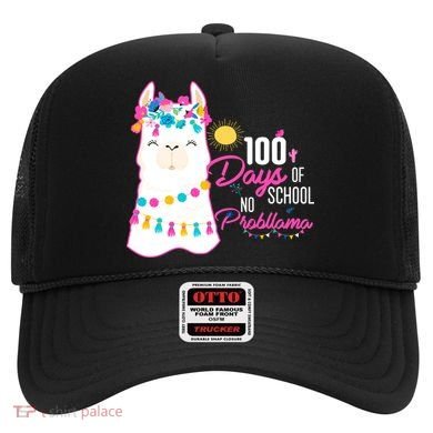 No Probllama 100 Days Of School Hat