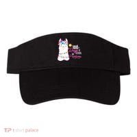 No Probllama 100 Days Of School Visor thumb 0
