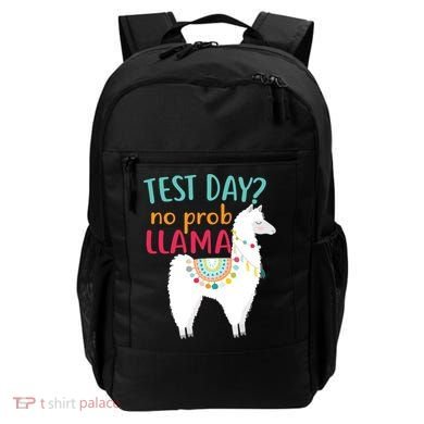 No Probllama Rock The Test Funny Backpack