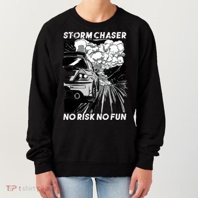 No Risk No Fun Car Racing Women's Sweatshirt
