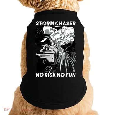 No Risk No Fun Car Racing Doggie Tank