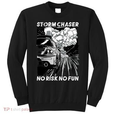 No Risk No Fun Car Racing Sweatshirt