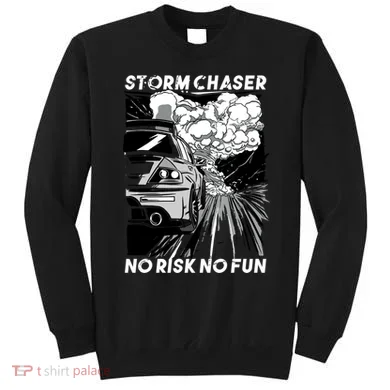No Risk No Fun Car Racing Sweatshirt