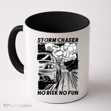 No Risk No Fun Car Racing Coffee Mug