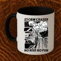 No Risk No Fun Car Racing Coffee Mug thumb 2