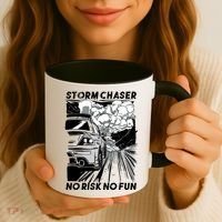 No Risk No Fun Car Racing Coffee Mug thumb 3