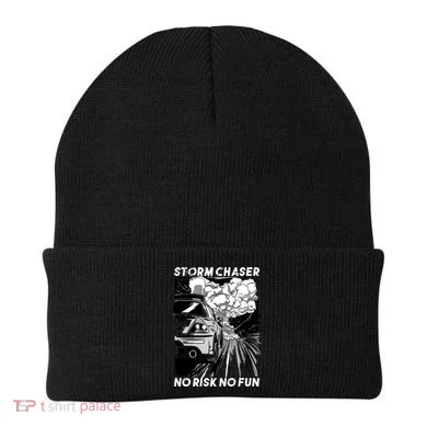 No Risk No Fun Car Racing Beanie