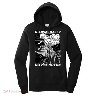 No Risk No Fun Car Racing Women's Hoodie