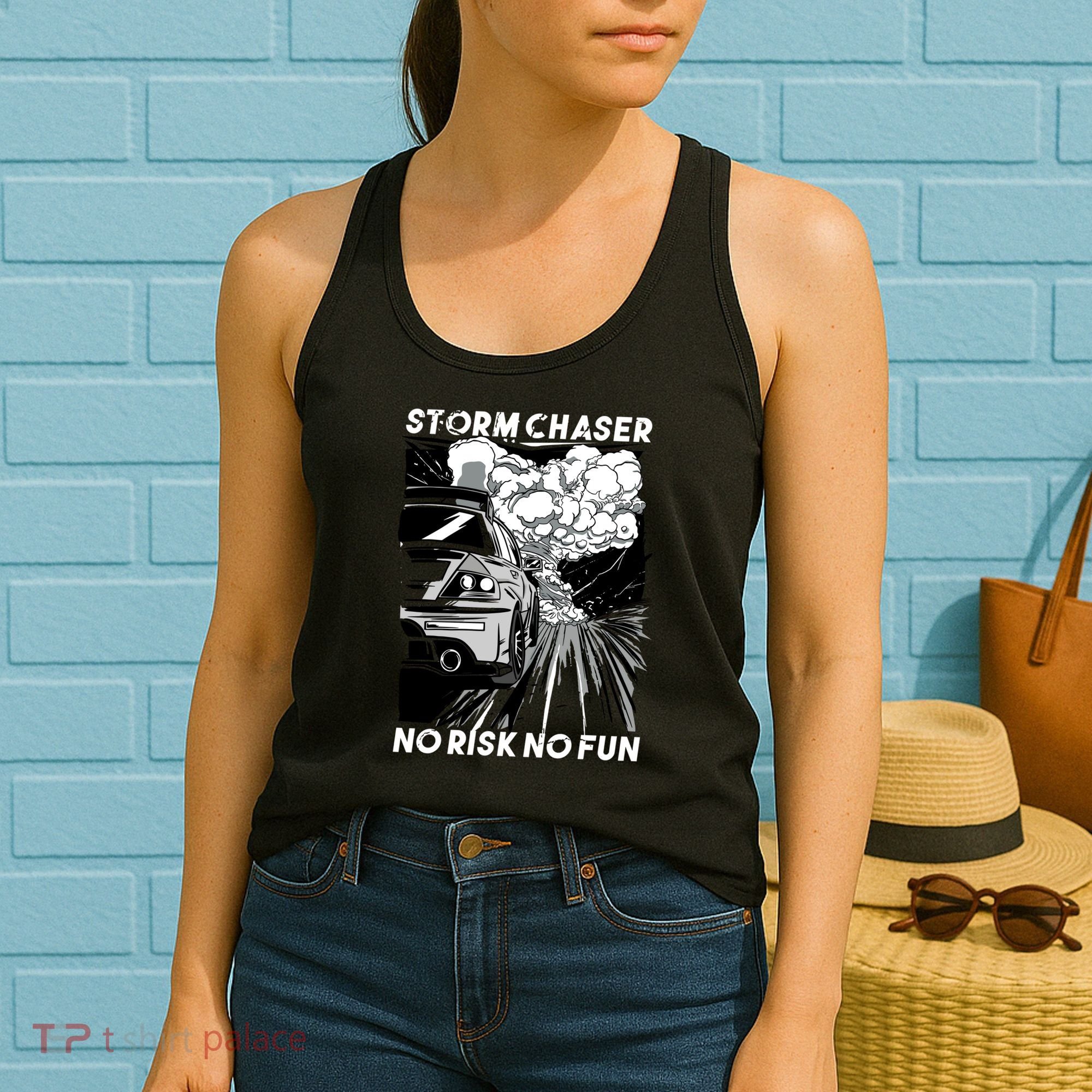 No Risk No Fun Car Racing Women's Tank Top