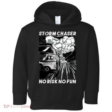 No Risk No Fun Car Racing Toddler Hoodie