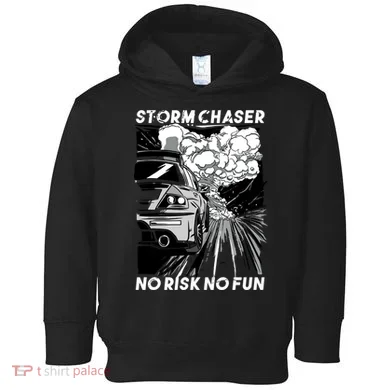 No Risk No Fun Car Racing Toddler Hoodie